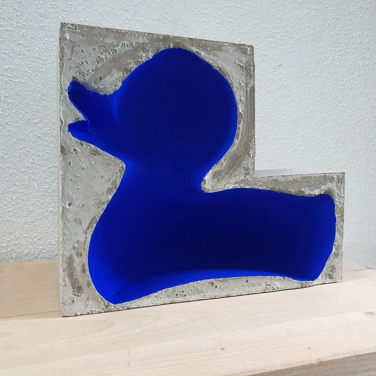 Ente in Beton