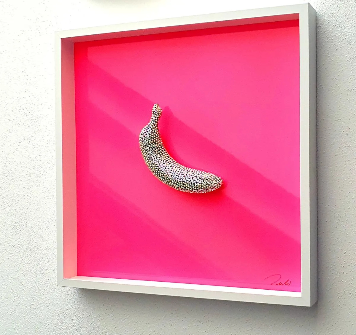 Silber auf Pink